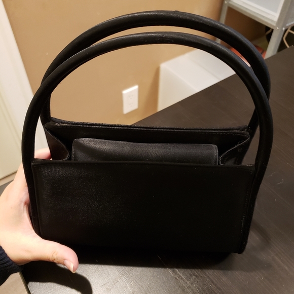 Vintage Fiona satin Bag - top handle bag - Picture 5 of 5